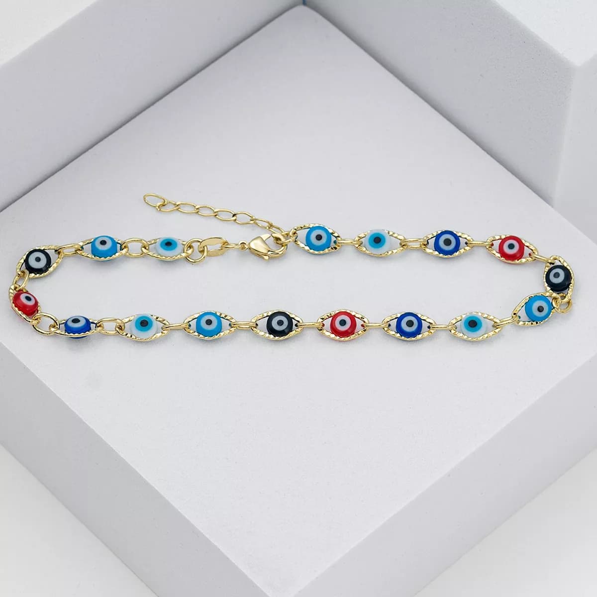 T Ojo Turco Multicolor 23 Cms + 2 Cms  Extensor — foto 5
