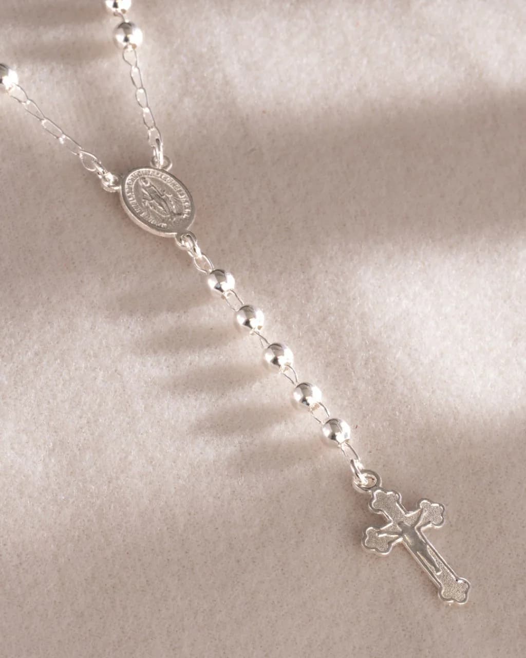 Rosario Milagrosa 4 mm 55 Cms — foto 2